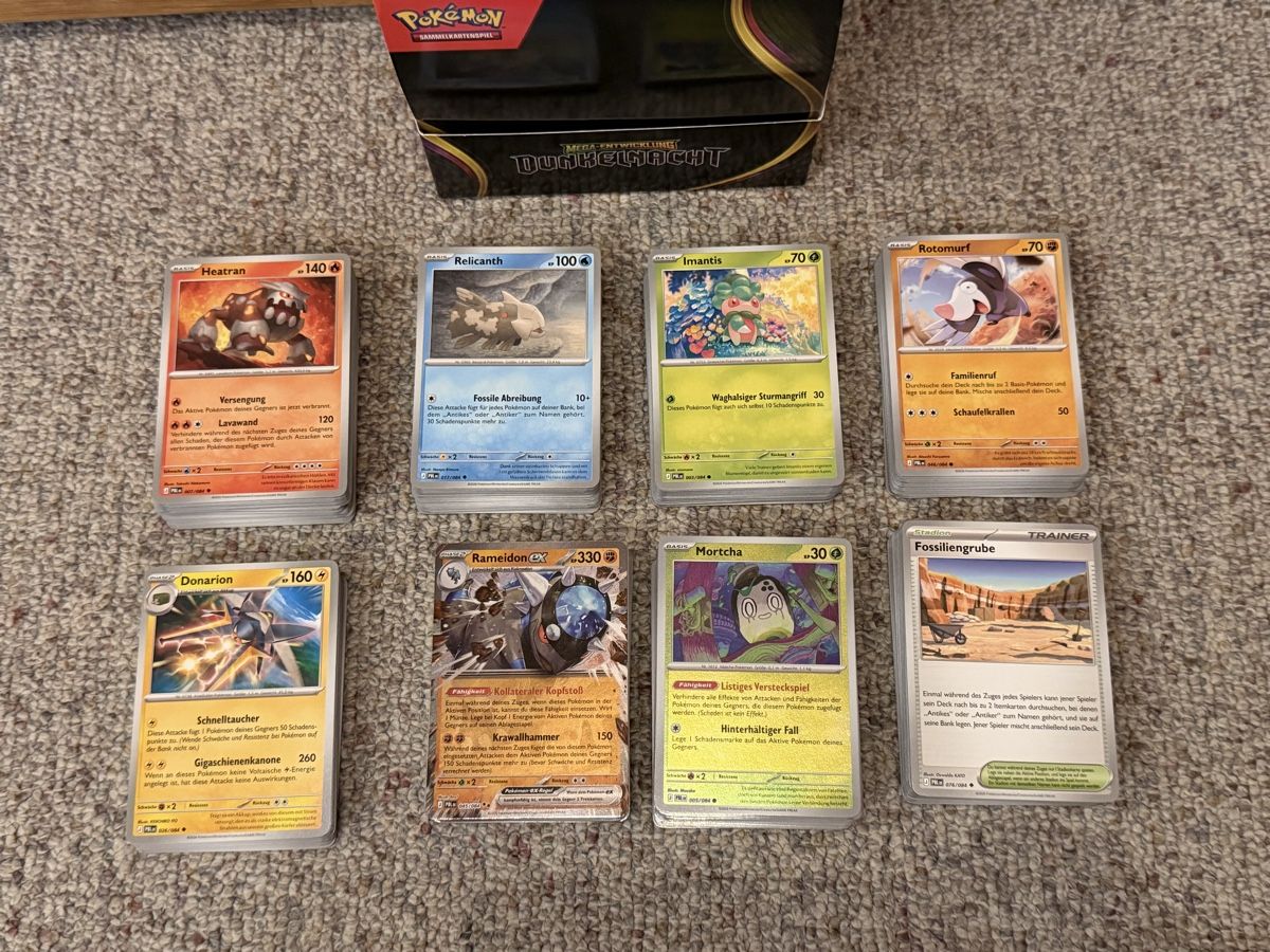 Pokémon Carte collezionabili: Pokemon Display Dunkelnacht – Nuovo (secondo la descrizione) da Au SG venduto da Bego1 1