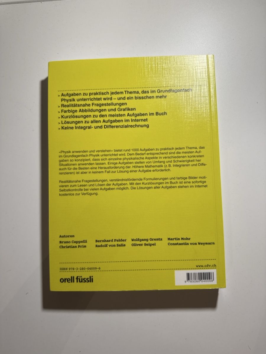 Libri: Physik: anwenden und verstehen – Usato da Schlieren venduto da sharu_02 1