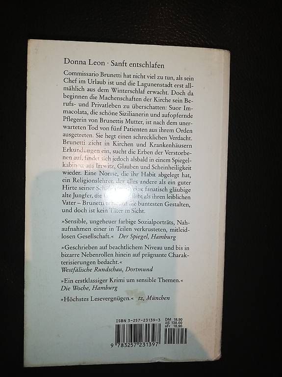 Livres: Donna Leon – D'occasion à Unterägeri par Aegericity 1