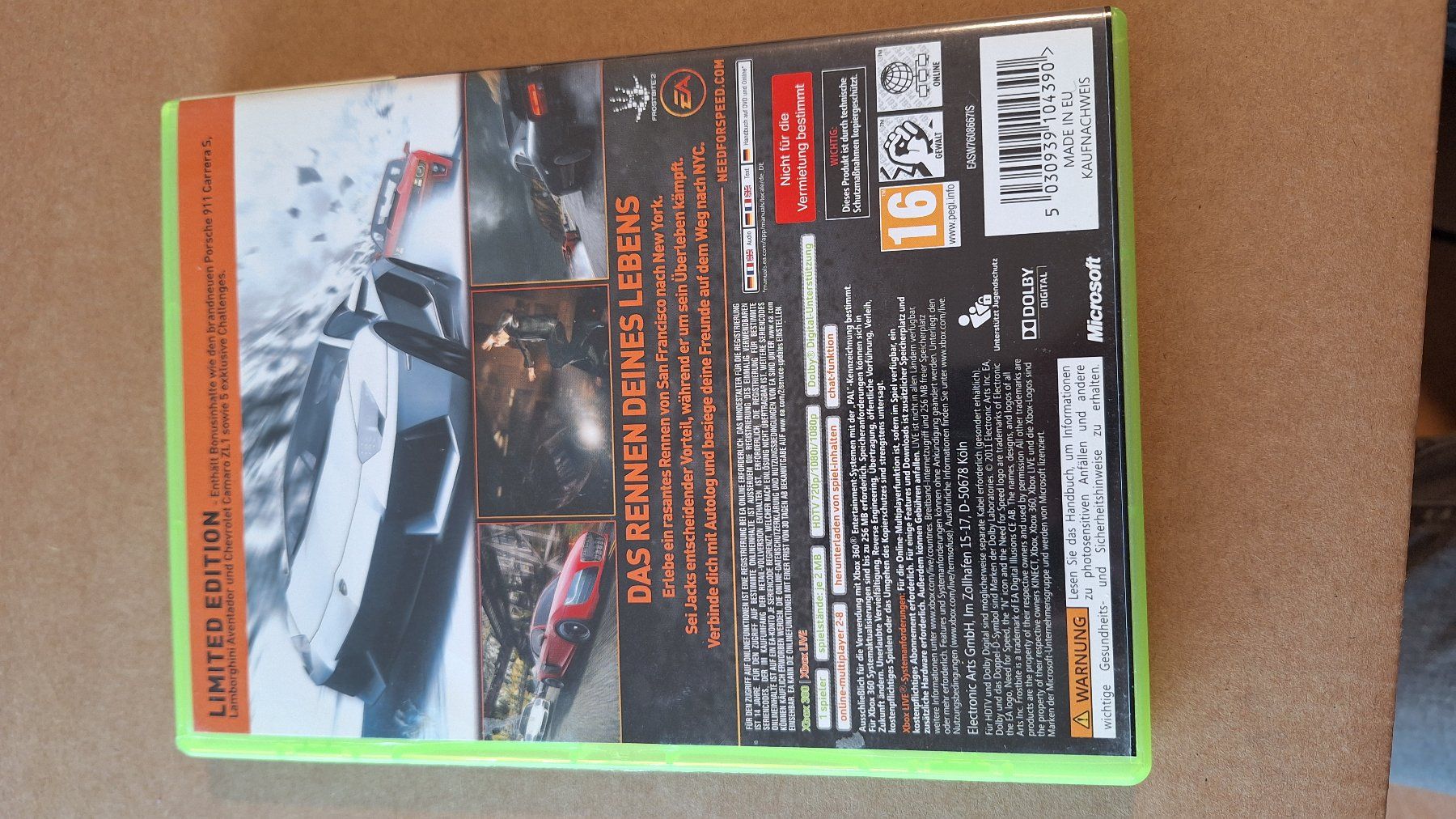 Microsoft Giochi: Need for Speed the Run - XBOX 360 – Usato da Altstätten SG venduto da GGsGameshop 1