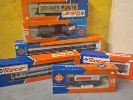 6 wagons Roco
