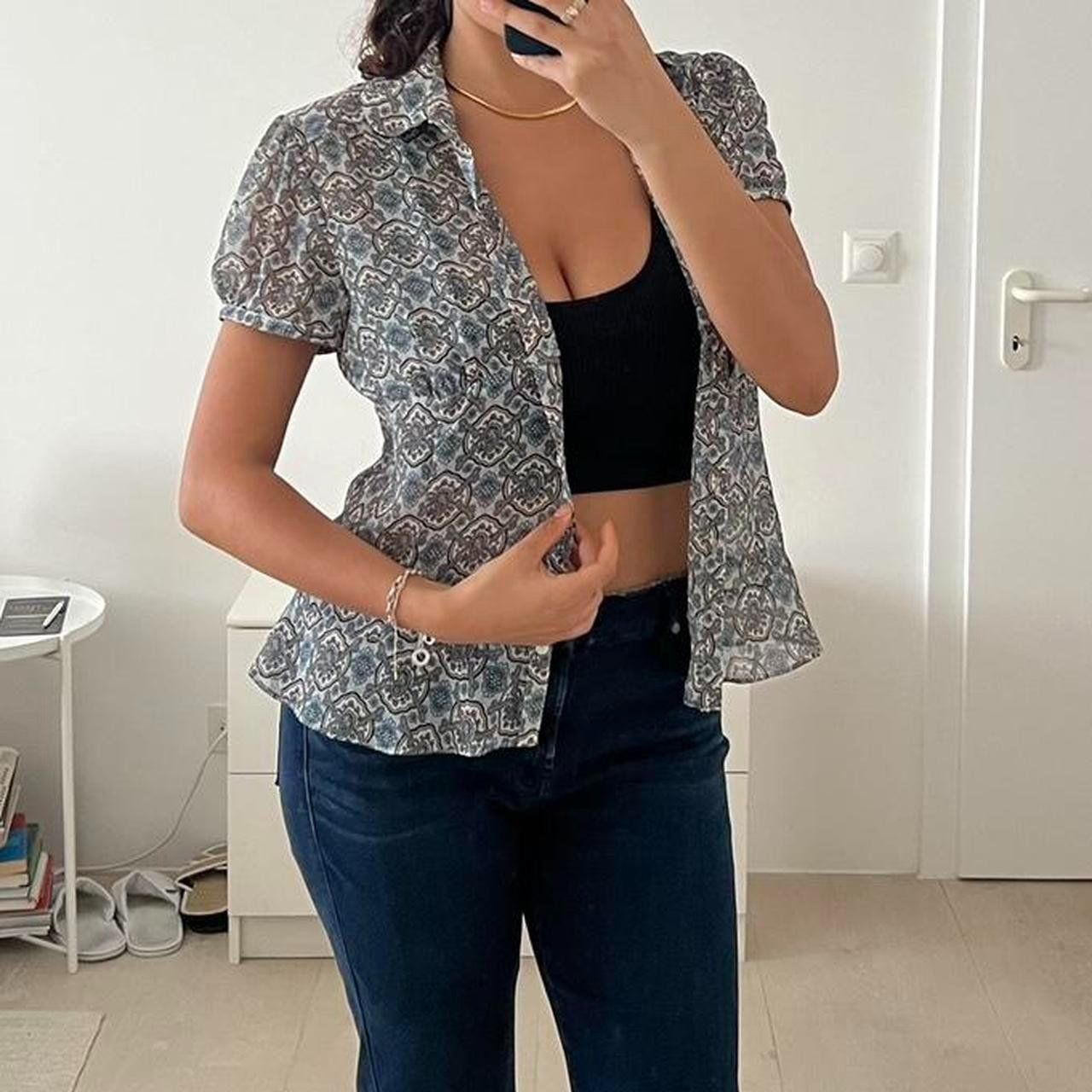 Camicette: Leichte Bluse mit Muster, Grösse S, Top Zustand – Usato da Richterswil venduto da sop_zwd9 1