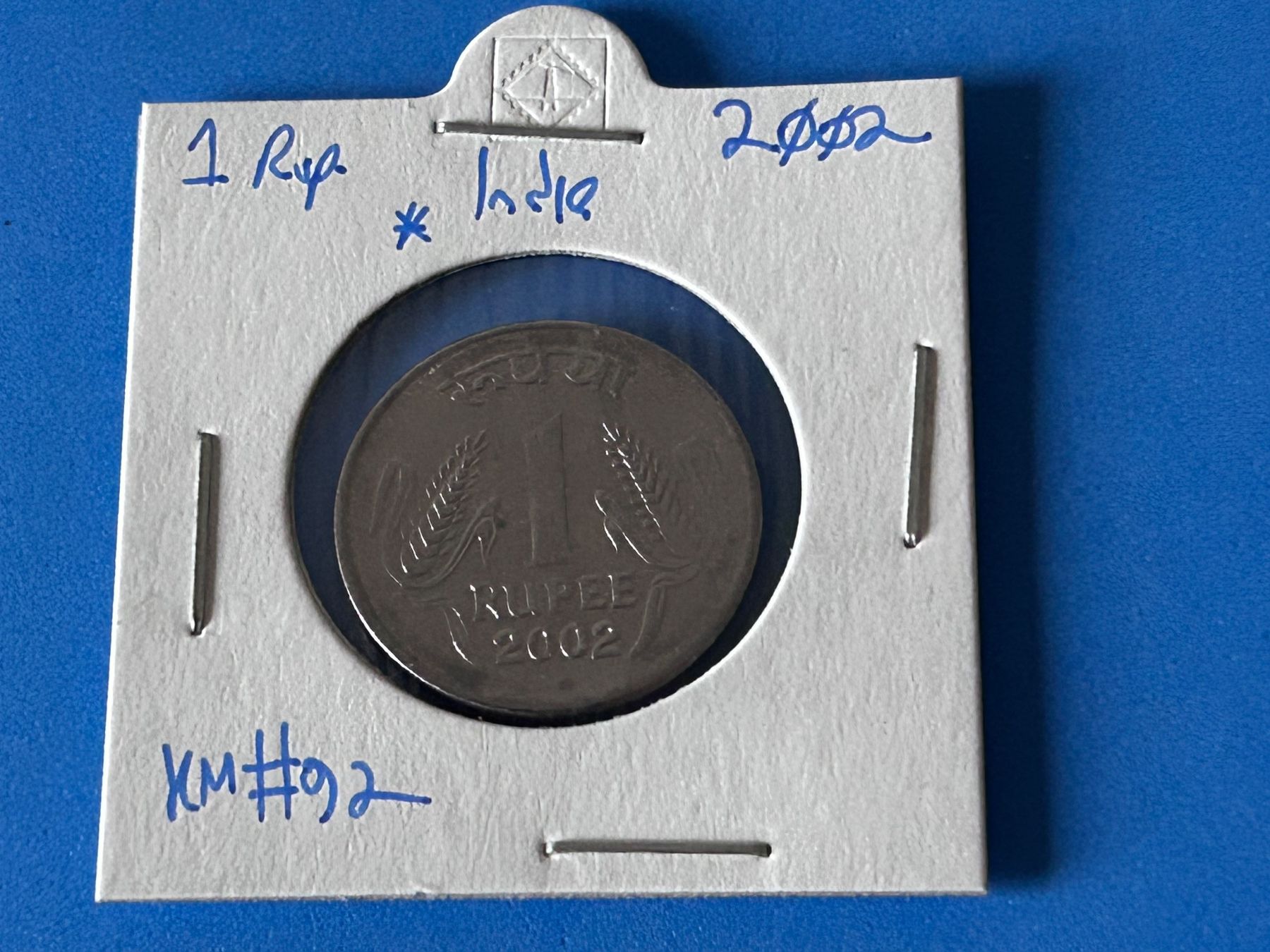 Tutti le monete: India - 1 Rupee 2002 – Usato da Corcelles NE venduto da AJKader 2