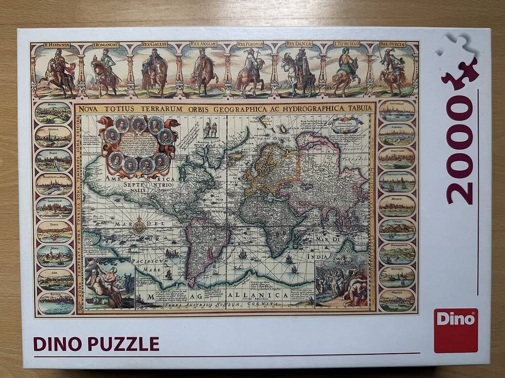 Puzzles: Puzzle 2000, alte Weltkarte – D'occasion à Sarnen par miriamsager