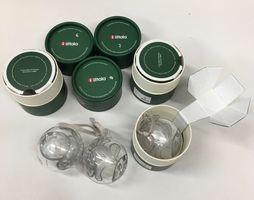 Iittala Weihnachtskugeln 2020 Oiva Toikka, 3 Stk. neu