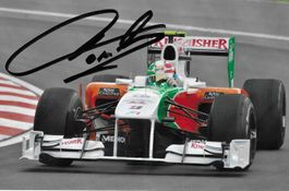 Liuzzi, Force India, 2010 original signiert!