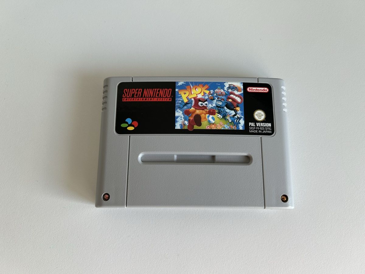 Nintendo Giochi: Plok Super Nintendo SNES Spiel – Usato da Belp venduto da retrovideogamers
