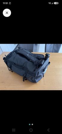 Original The North Face Duffle Bag Grösse S schwarz