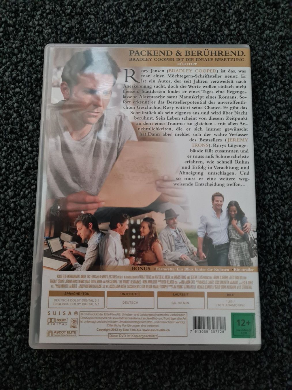 Tutti i DVDs: THE WORDS(11320) – Usato da Ruswil venduto da jan_bxl5 1