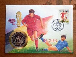 Münzbrief, Fussball WM 1994 in der USA.