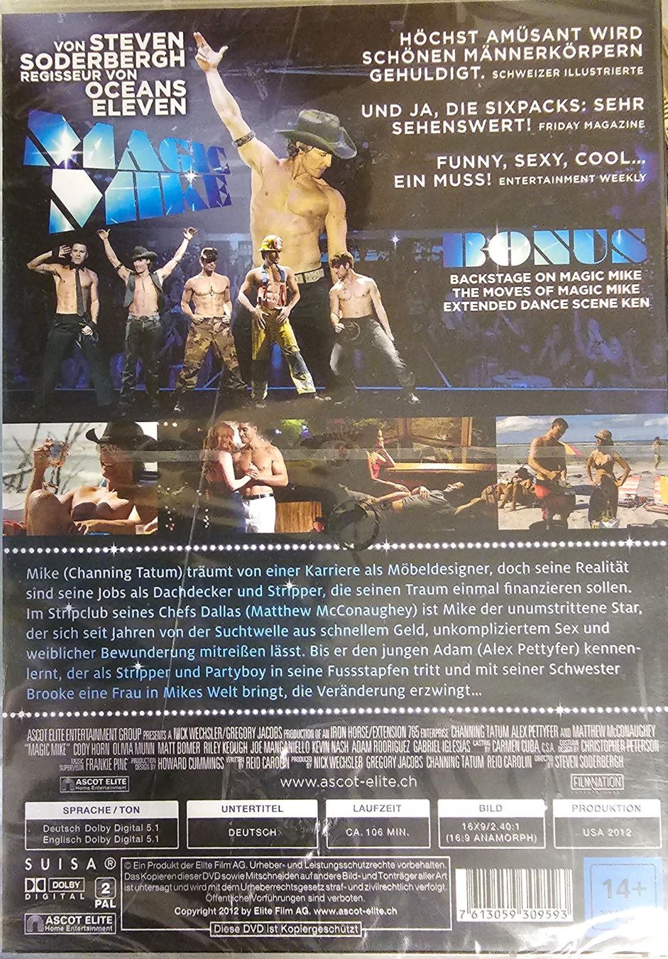 Tutti i DVDs: Magic Mike – Nuovo e nell'imballaggio originale da Wahlen b. Laufen venduto da Cg10 1