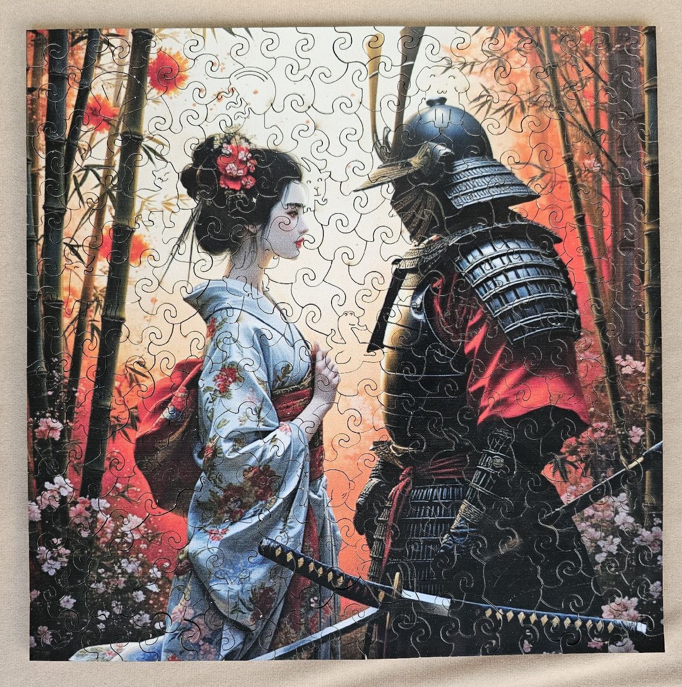 Puzzle: Holzpuzzle "Japan" Grösse A2 – Nuovo (secondo la descrizione) da Bütschwil venduto da Taranabo