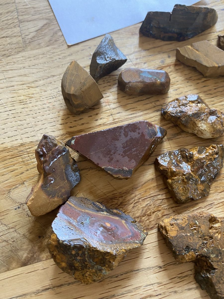 Edelsteine: 16 Boulder Rohopale – Gebraucht aus Flawil von Naphtali 5