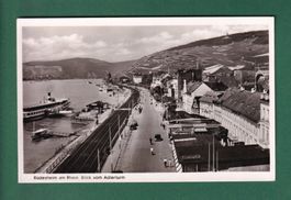 RÜDESHEIM - Blick vom Adlerturm - Schiff