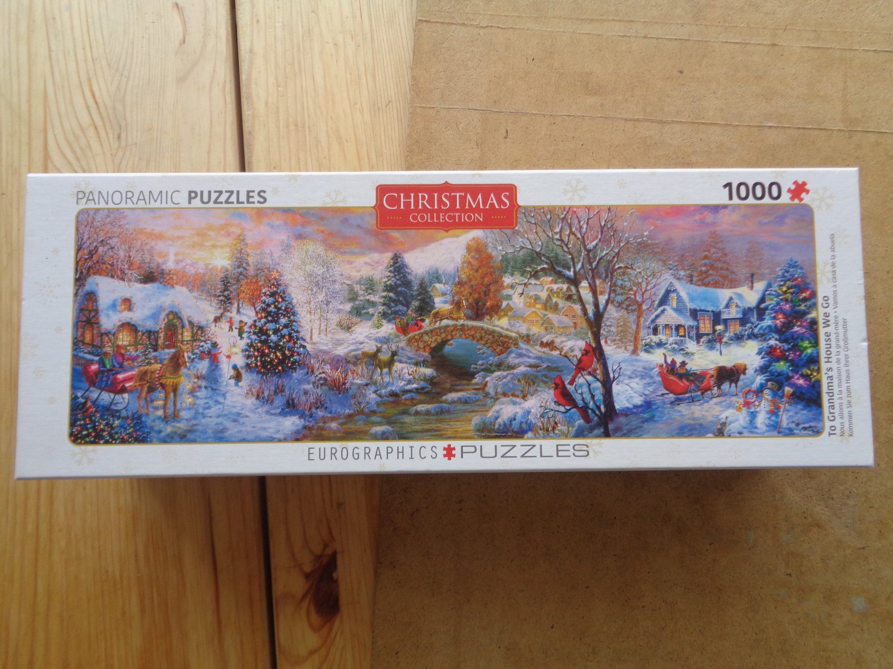 Puzzle: Puzzle/Panoramapuzzle 1000 Teile – Usato da Dietikon venduto da chroetli77