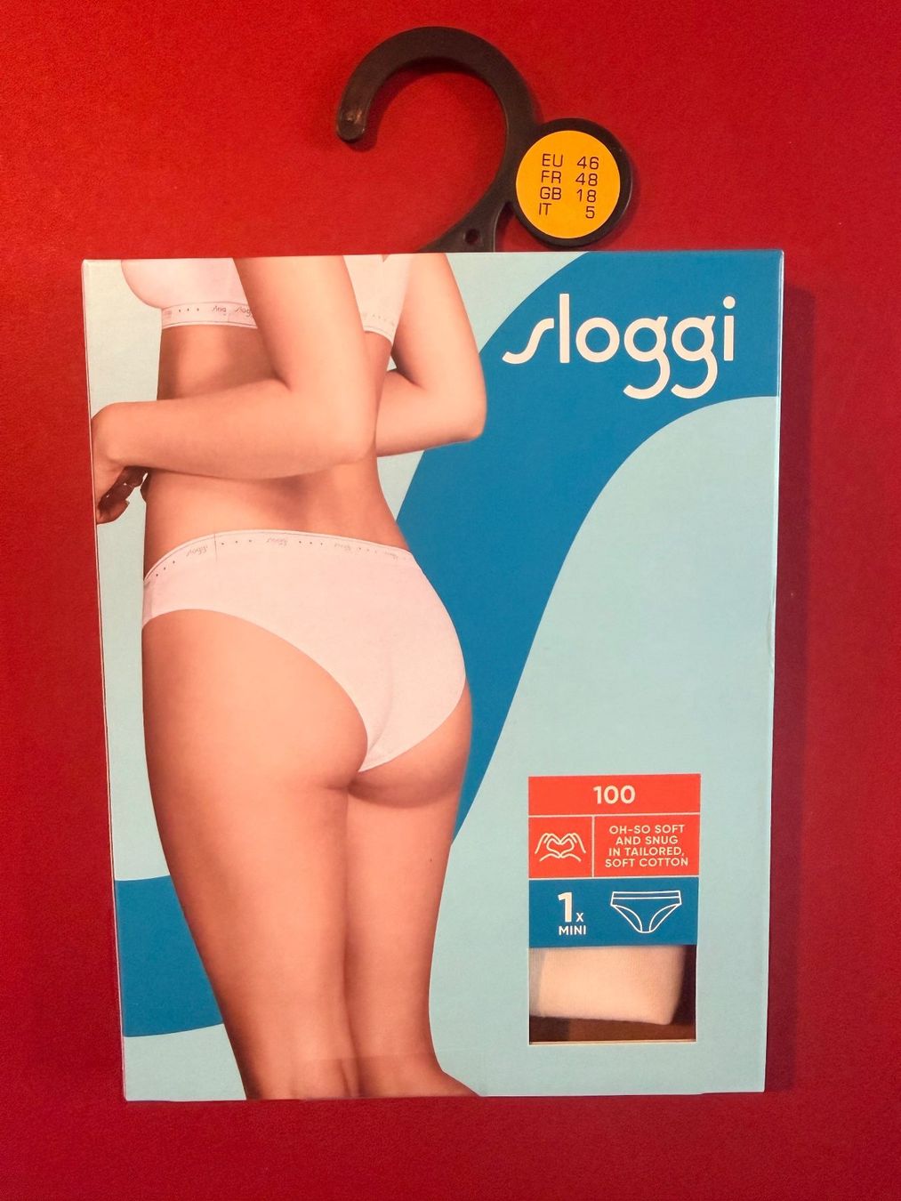 Sloggi Altra biancheria intima: SLOGGI 100, Slip MINI, Grösse 46, Farbe Weiss – Nuovo e nell'imballaggio originale da Rudolfstetten venduto da gst_g7xl