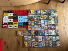 Kassetten Kids, Kinder, 98 MCs, Globi, Heidi, etc.