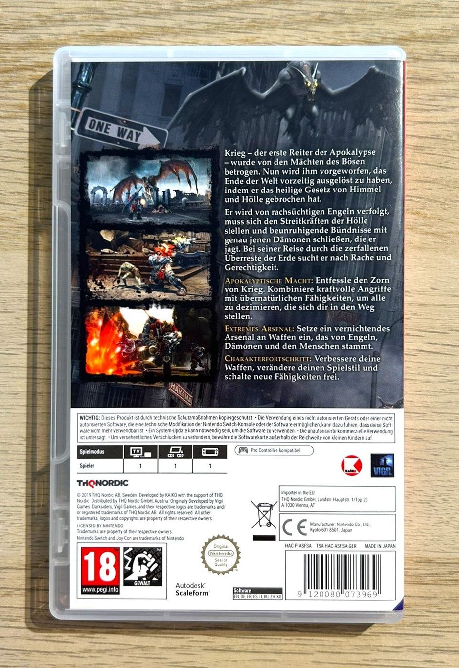 Nintendo Giochi: Darksiders Warmastered Edition Nintendo Switch – Usato da St. Gallen venduto da Alpine.Arcade 1