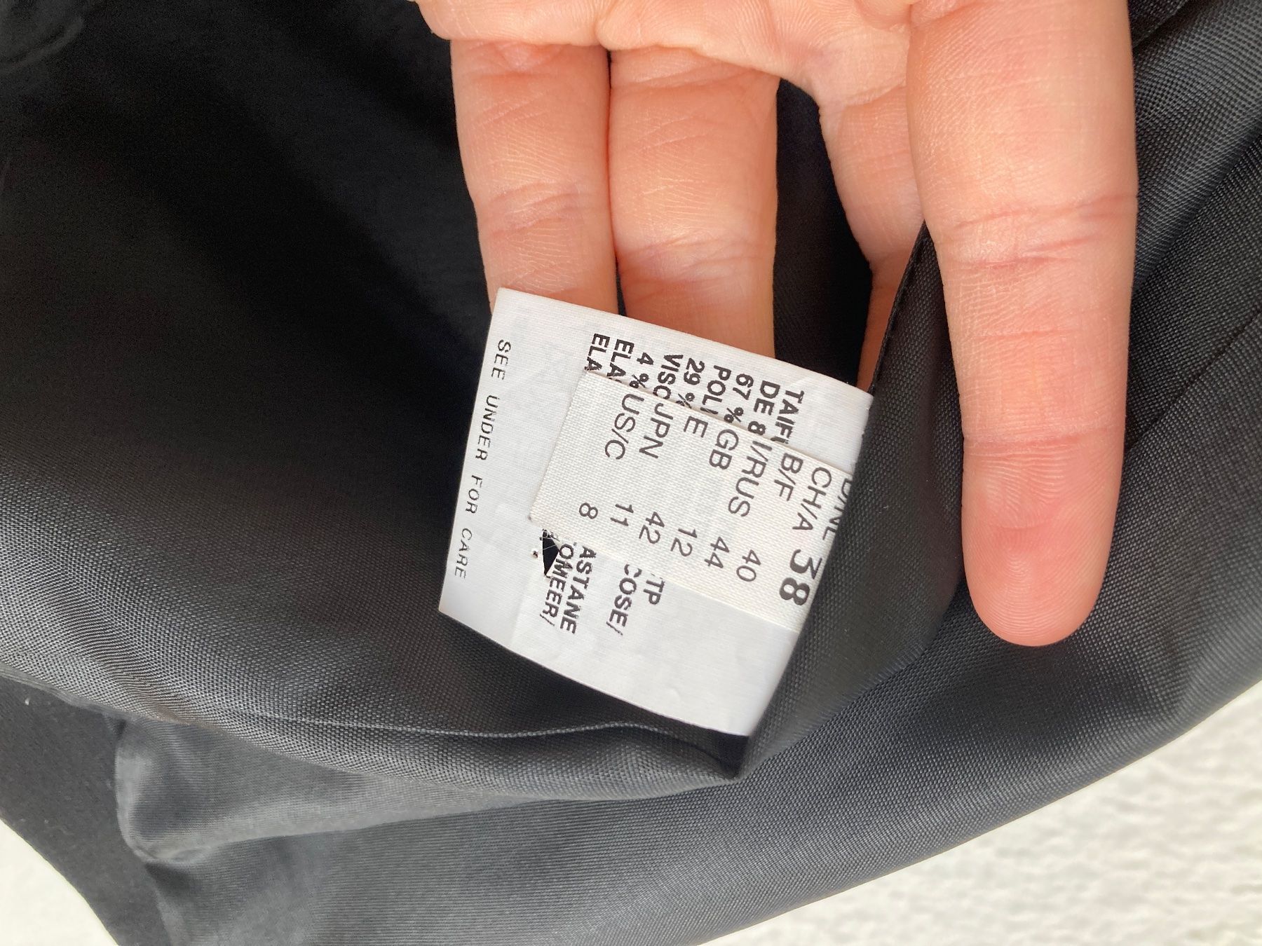 Completi & Tailleur: Anzug Blazer mit Hose Gr 38 – Usato da Zürich venduto da Surprize 1