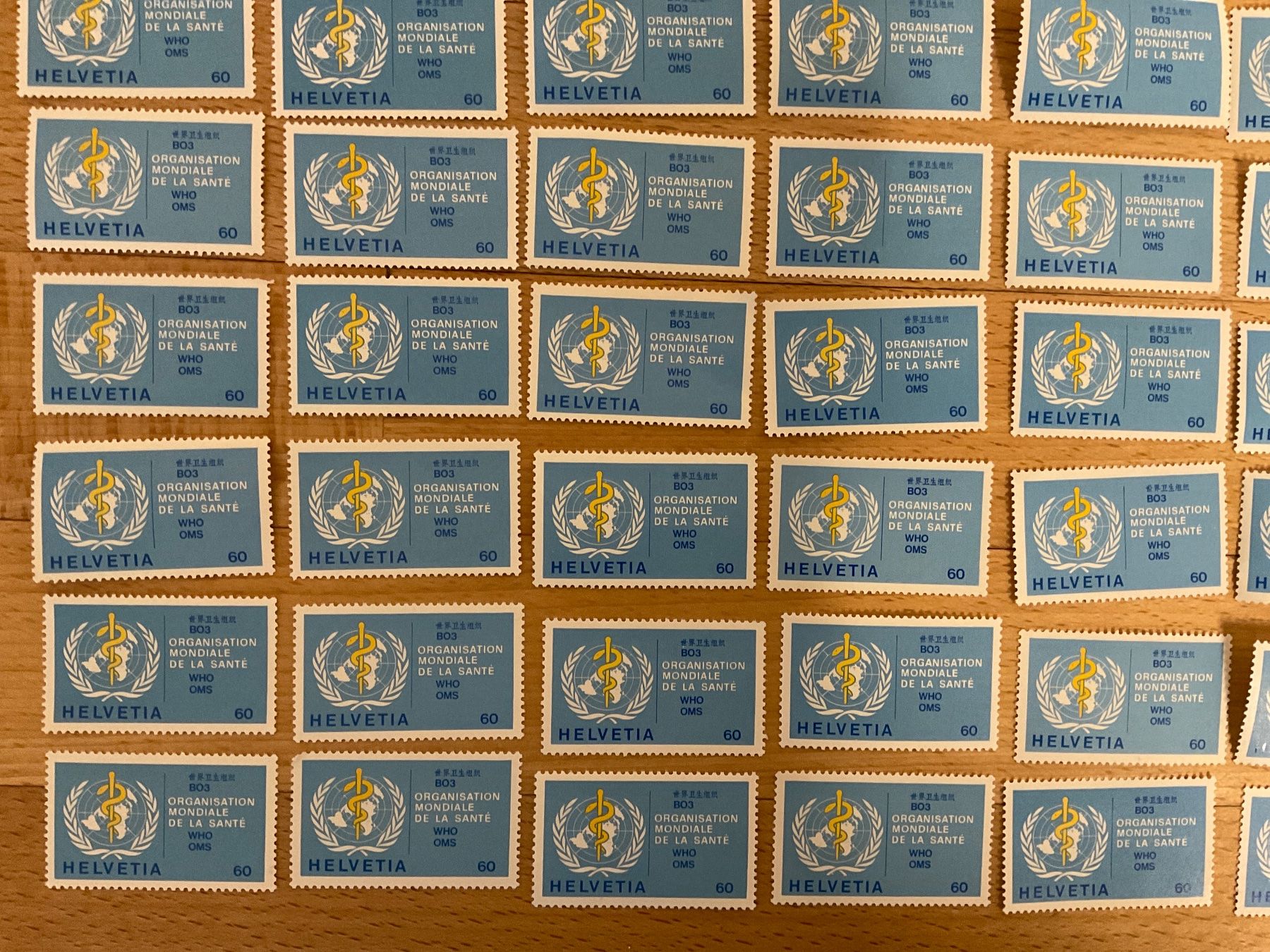 Tutti i francobolli: 60Fr Ämter Frankaturware ungestempelt postfrisch Sammlung – Nuovo (secondo la descrizione) da Wil SG venduto da Chefsugus 3