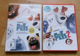 Pets (1 & 2) + 3 Mini-Movies    (De-En-Tür u.a.)    2-DVD's