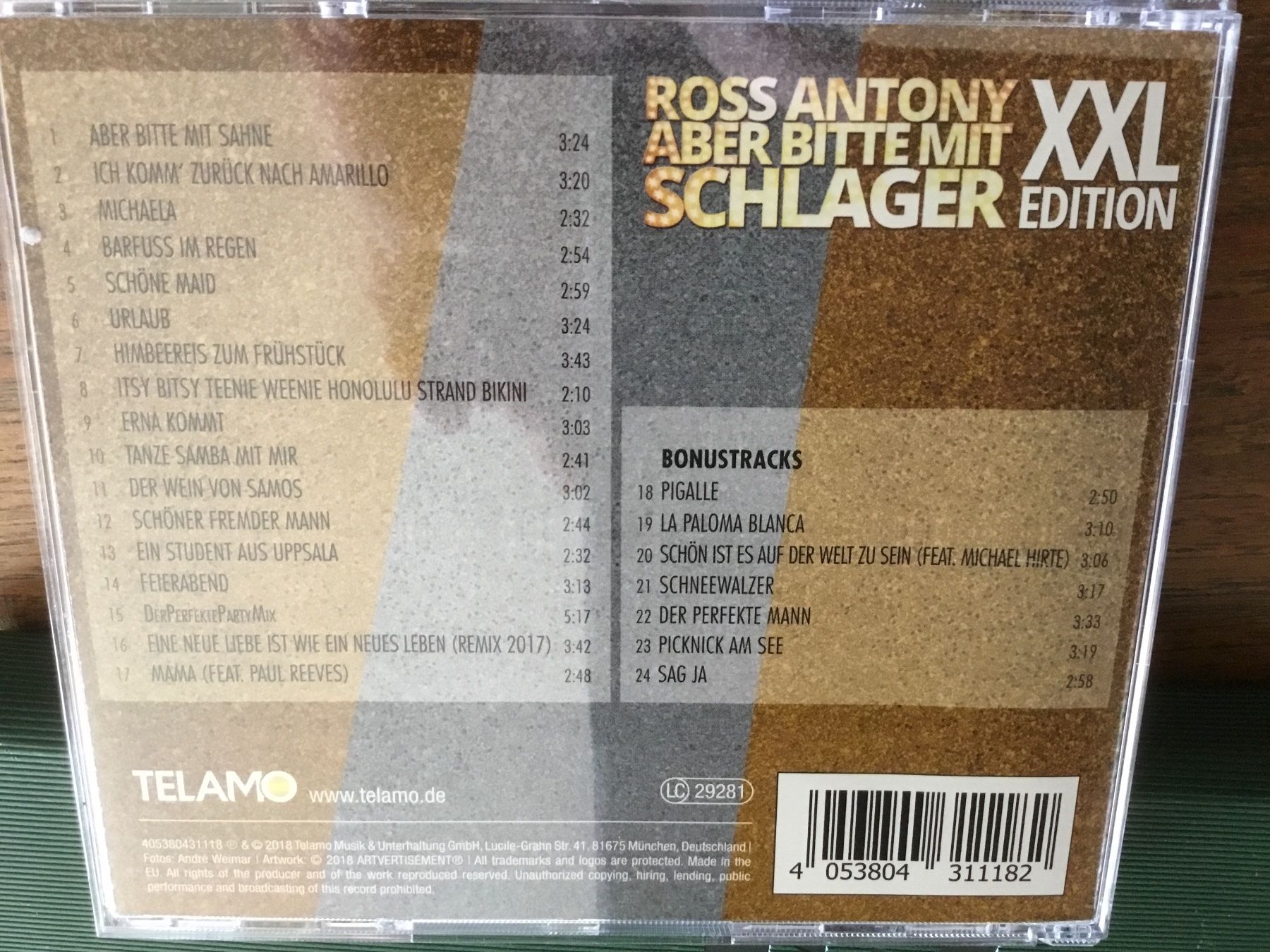 CD: CD Ross Antony Aber Bitte Mit Schlager XXL  u – Usato da Thierachern venduto da sweden08 1