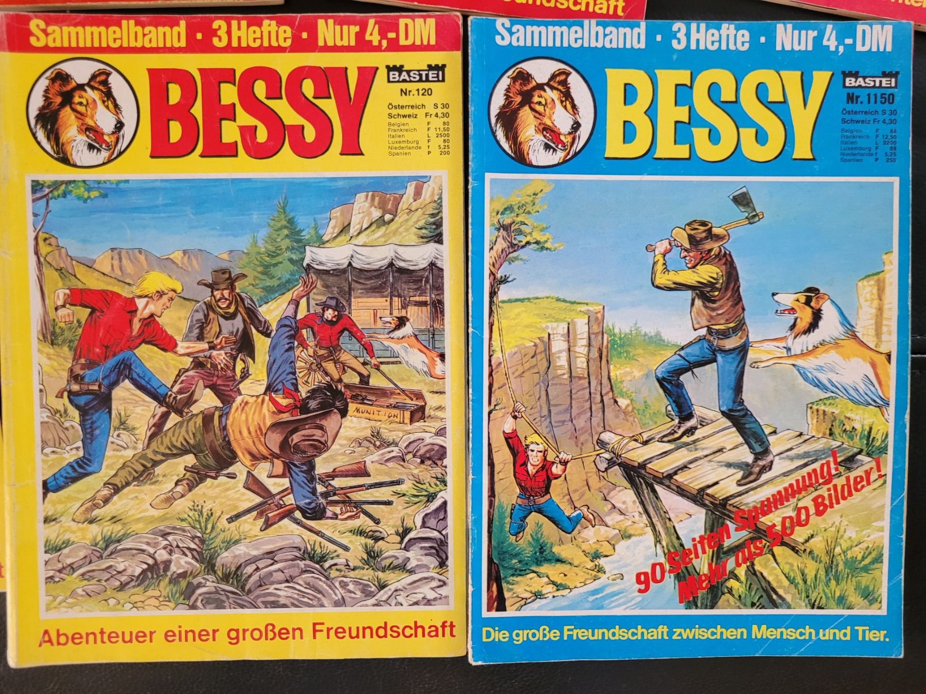 Comics: 7 x BESSY Sammelbände Konvolut – Gebraucht aus Nürensdorf von spartacus64 1
