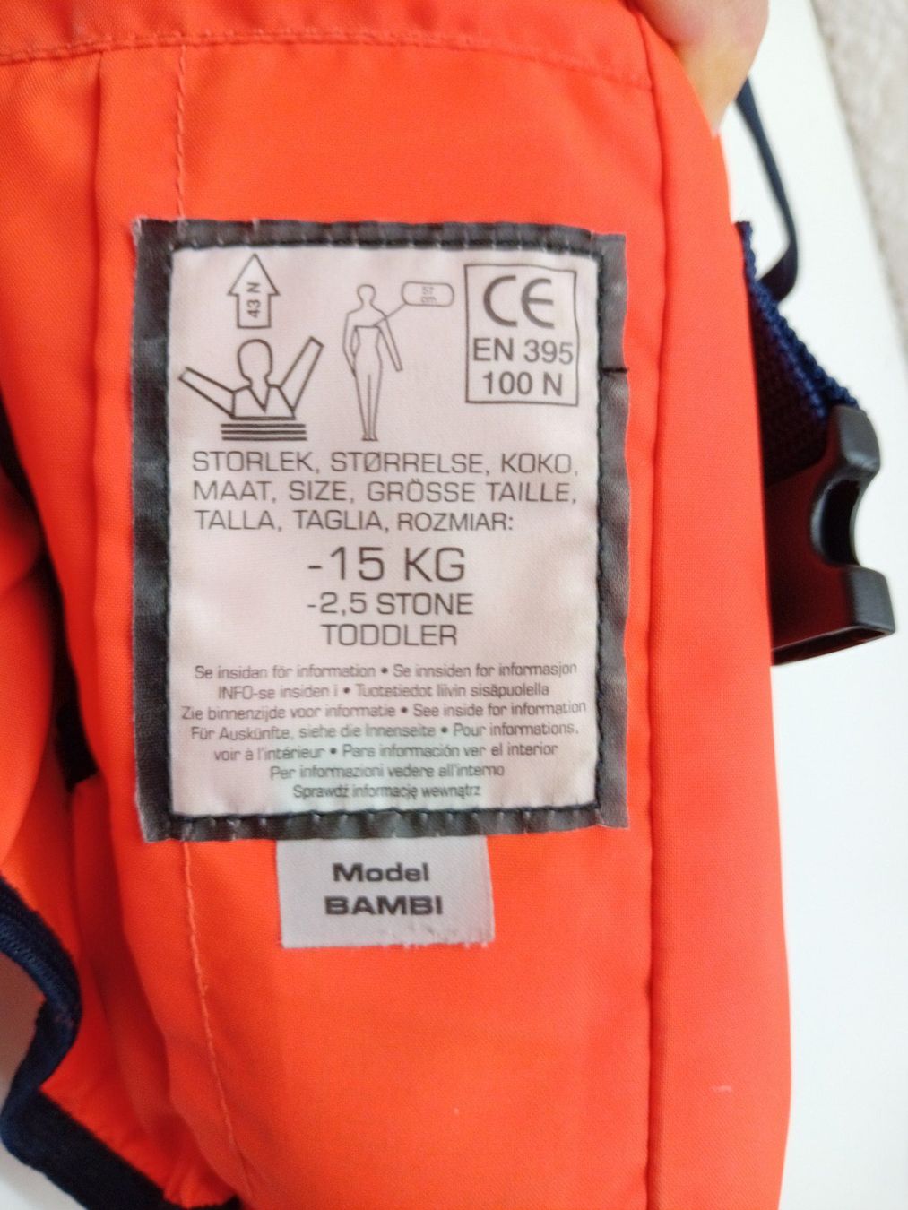 Baltic Giubbotti di salvataggio: Kinder -Schwimmweste Baltic / Model Bambi – Usato da Bern venduto da wra_6px8 4