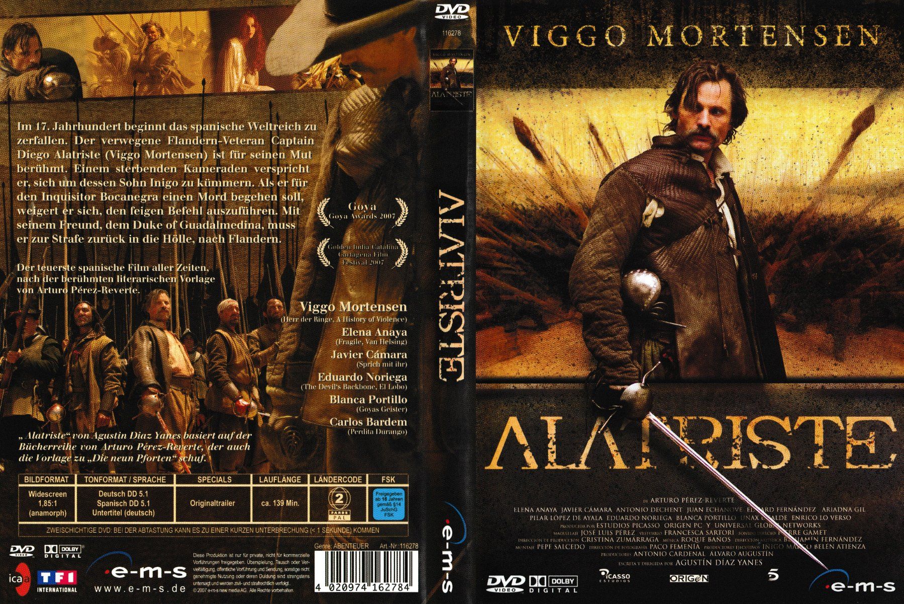 Tutti i DVDs: DVD - Alatriste – Usato da Langnau am Albis venduto da MediaRescuerKeLoX