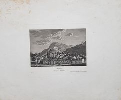 ancienne gravure de Clarens