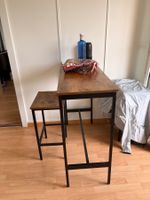 Bartisch mit vier Hockern, Vintage Bonita, neuwertig