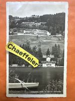 Unterägeri. Partie am See mit Heilstetten von ca. 40er Jahre
