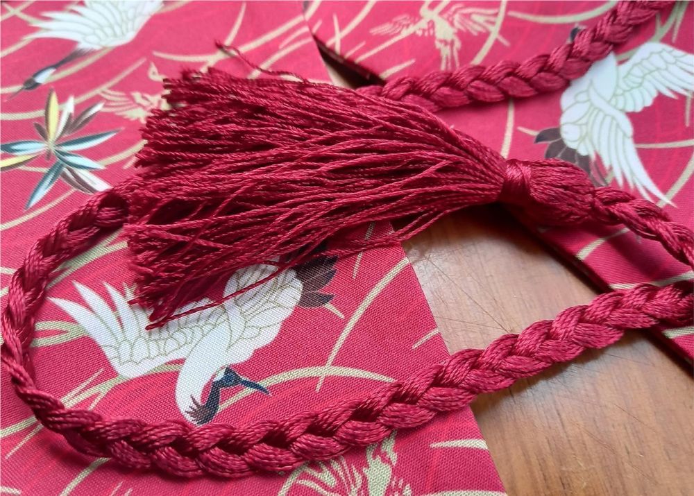 Japanischer Kimonogürte - Roter japanischer Kimonogürtel | Kaufen auf ...