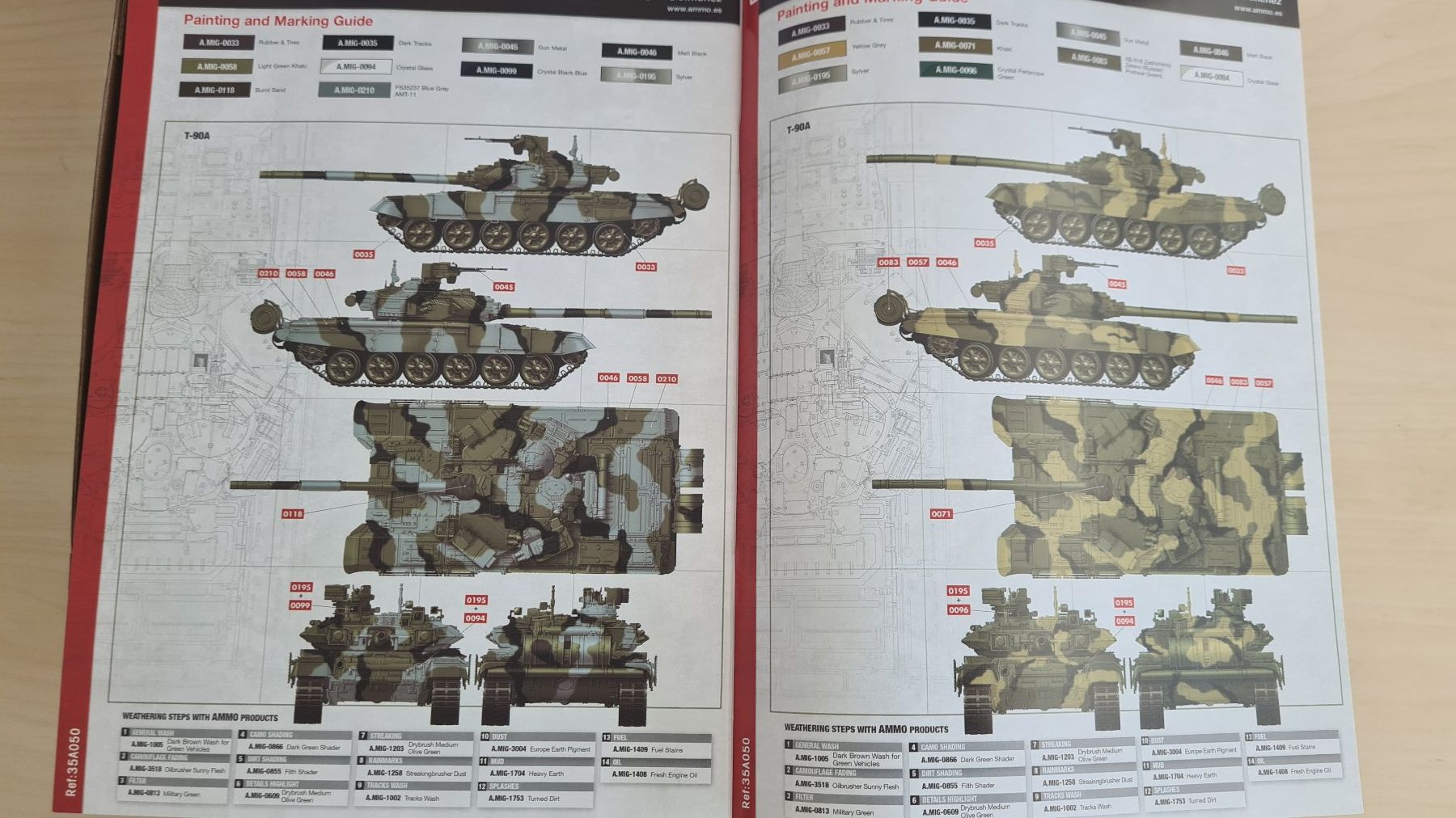 Modellbausätze & Standmodelle: 1:35 T-90 A interior kit - Amusing Hobby 35A050 – Neu (gemäss Beschreibung) aus Bassersdorf von jackbmw 2