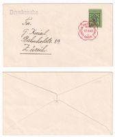 1943 FDC rechte Hälfte Block Genf,