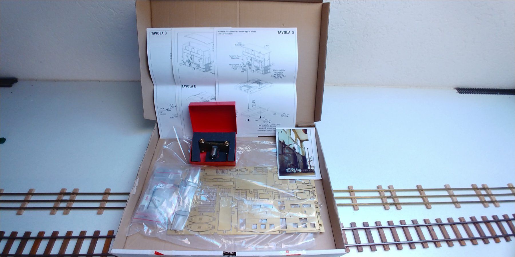 Modellini di ferrovie: Modellbausatz Gr207-Gr208 "SOGLIOLA" – Usato da Waltenschwil venduto da Ardnas007 1