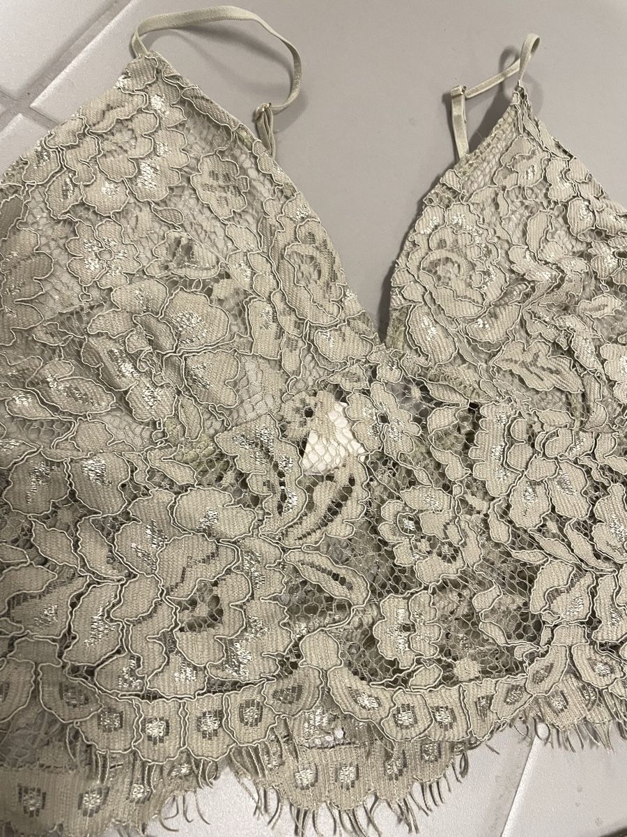 Kleiderpakete: Spitzentop & Camouflage Minirock Set Gr. M – Neu (gemäss Beschreibung) aus Urdorf von Anassor 2