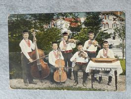 Alte PK / Streichmusik Gesellschaft Urnäsch Ausgabe ca. 1925