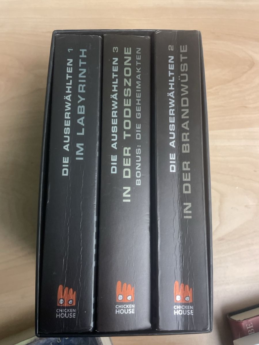 Libri: Maze Runner Trilogie von James Dashner, Top Zustand – Nuovo (secondo la descrizione) da Obergerlafingen venduto da cabo4 1