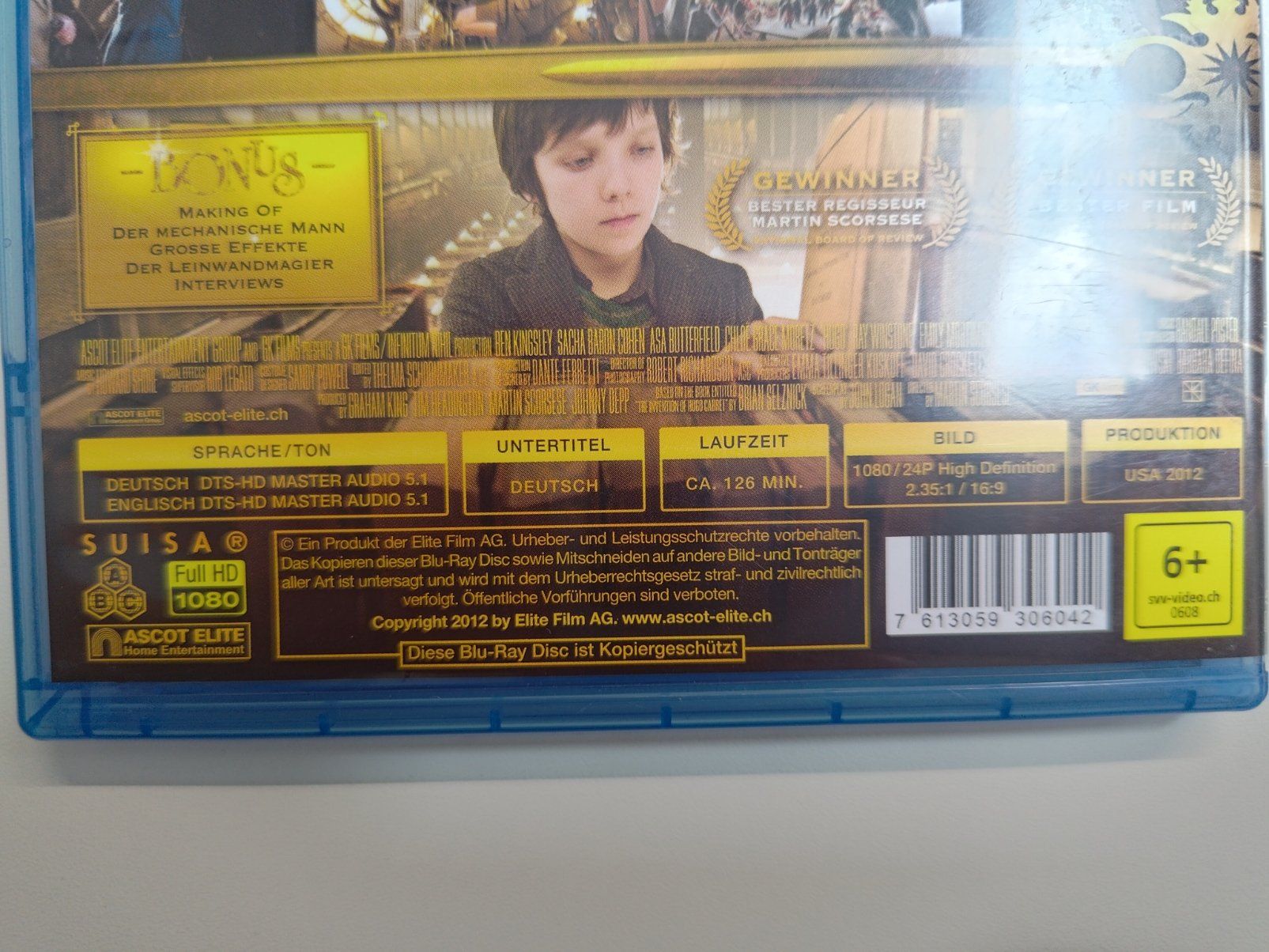 Alle DVDs: Hugo Cabret – Gebraucht aus Liestal von Kratzilla 3