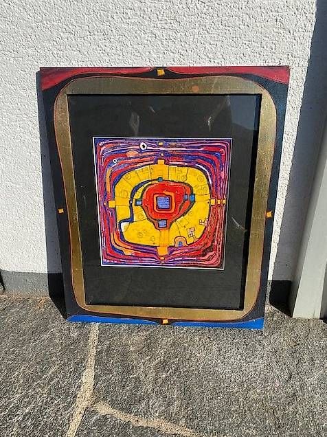 Foto & Immagini: Quadri Hundertwasser – Usato da Agarone venduto da creativa1963 1