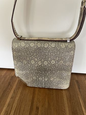 Wunderschöne Bally Handtasche - exquisites Echsenleder