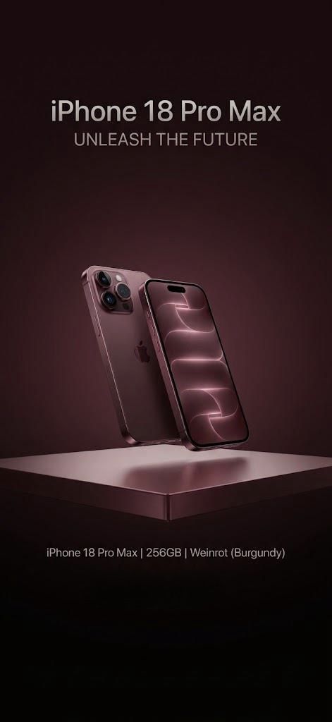 Apple Telefoni cellulari / Smartphones: iPhone 18 Pro Max - jetzt verfügbar! – Nuovo e nell'imballaggio originale da Muttenz venduto da Johnny_Wishbone69 2