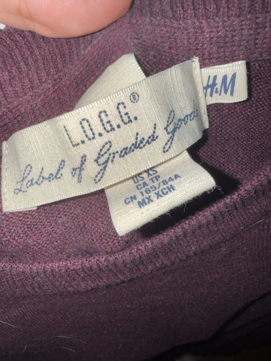 Maglioni & Felpe: Pull bordeaux H%M en XS – Usato da Cartigny venduto da Kelly.11 2