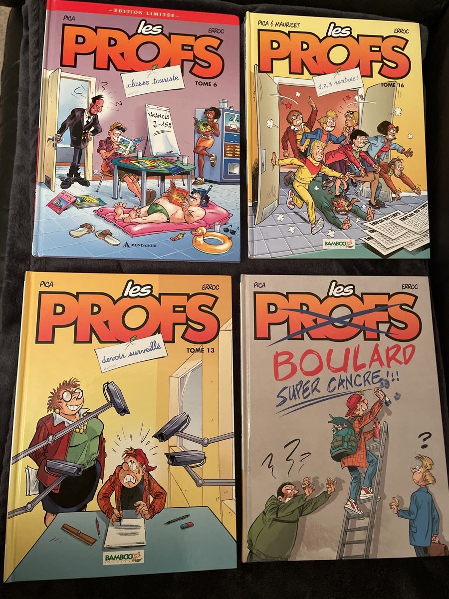Fumetti: Lot de 5 BD Les Profs – Nuovo (secondo la descrizione) da Buchillon venduto da Samui3