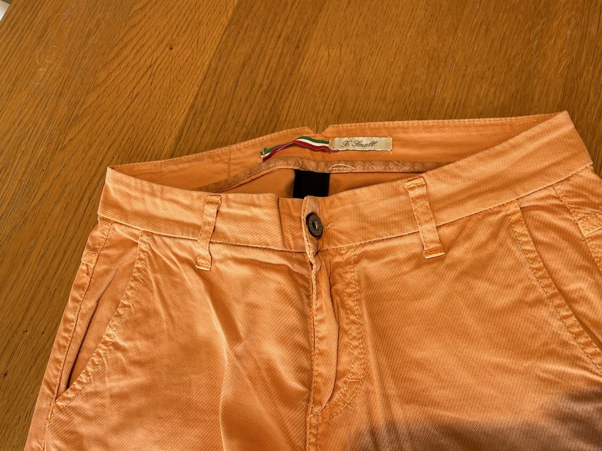 Please Jeans Jeans: Please jeans, xs, schönes Orange – Usato da Basel venduto da CCRosa