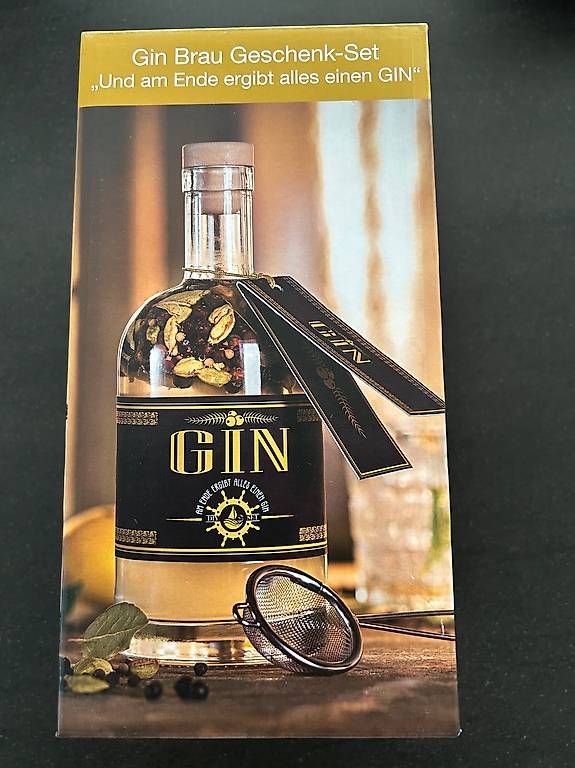Bevande alcoliche: Gin Brau Geschenk-Set neu – Nuovo e nell'imballaggio originale da Oberlunkhofen venduto da HelenOL