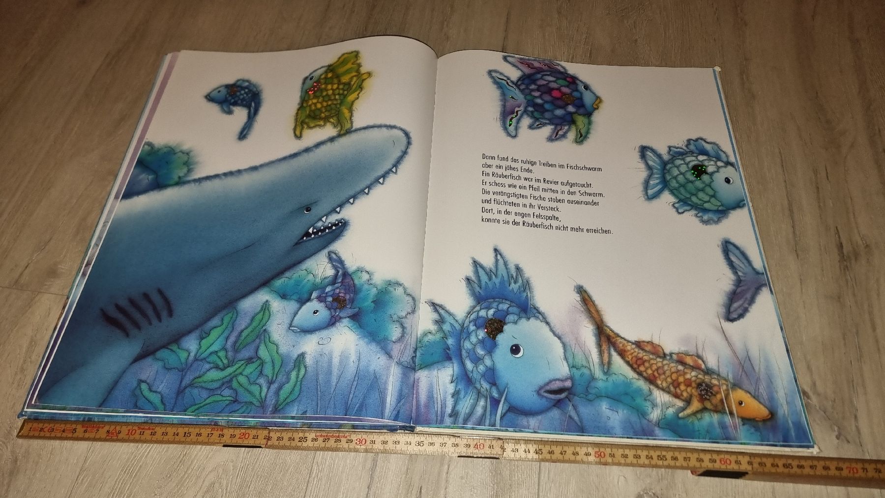 Libri: Regenbogenfisch Kinderbuch - Marcus Pfister Riesenausgabe – Usato da Wigoltingen venduto da Zuckerfee84 2