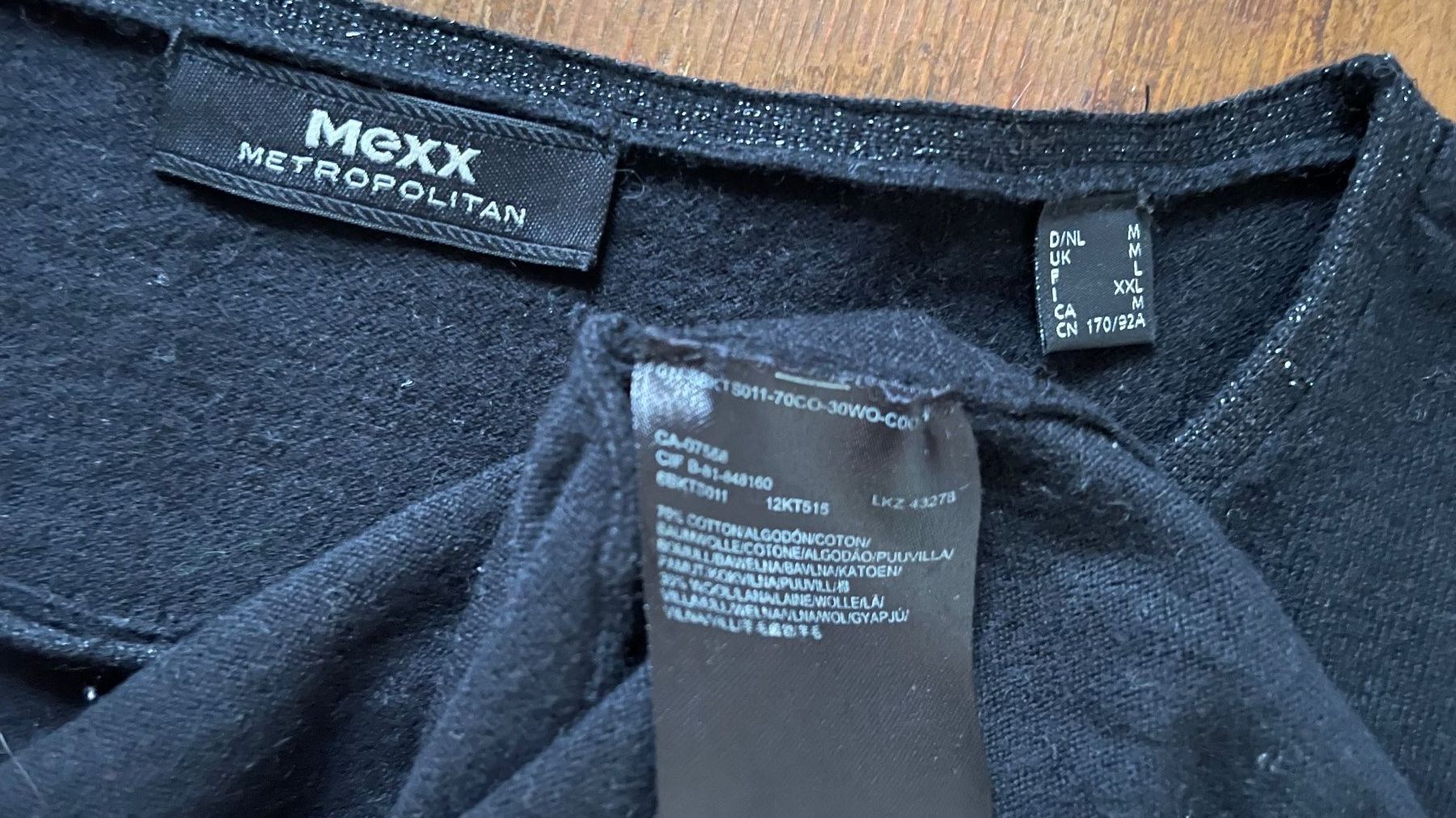 Mexx T-shirt: MEXX M /NP85CHF Wool 30% Cotton – Usato da Kölliken venduto da Prscoo 7