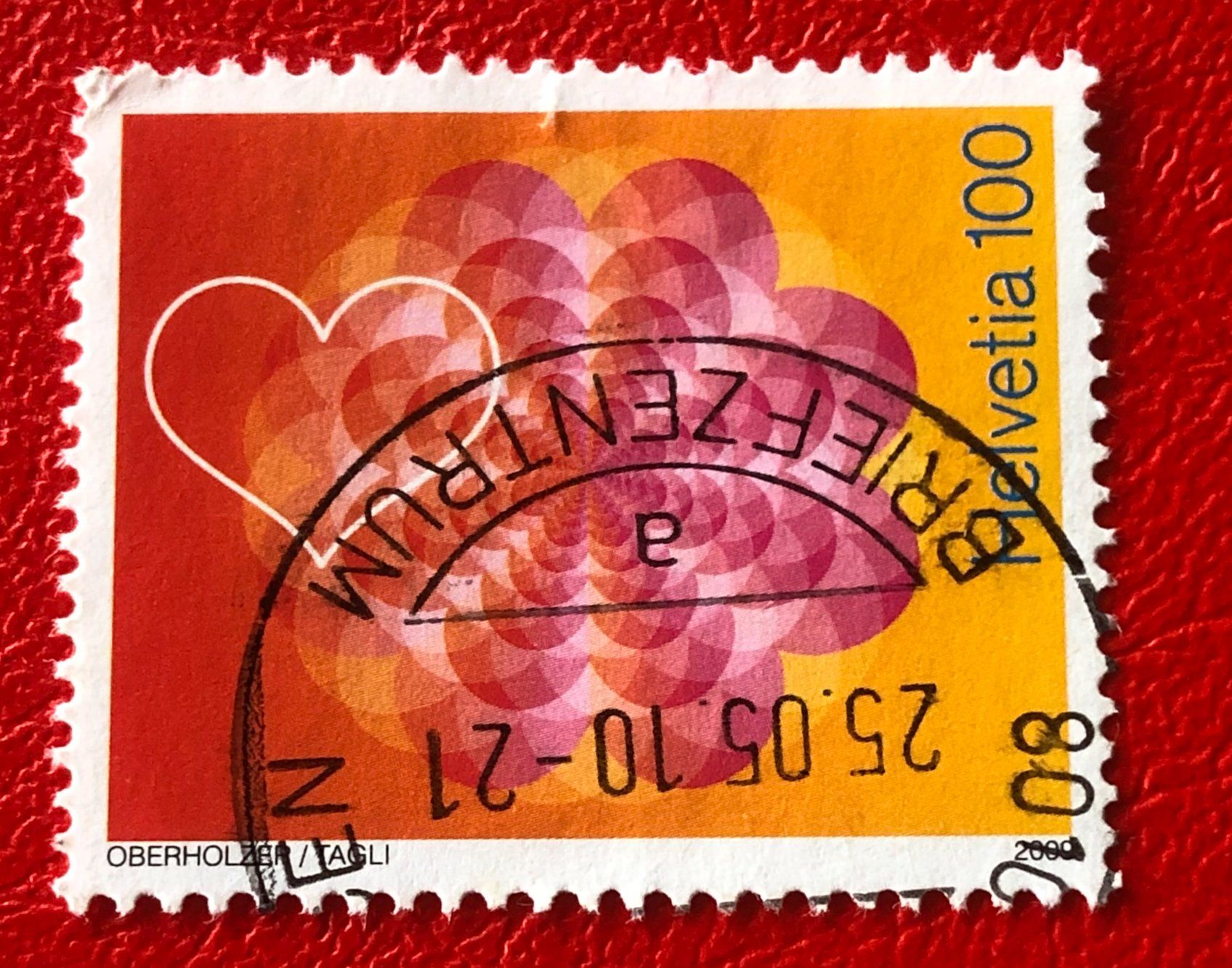 Tutti i francobolli: Nr.1321 Hochzeit 2009 mit Stempel     – Usato da Aarau venduto da Billa007